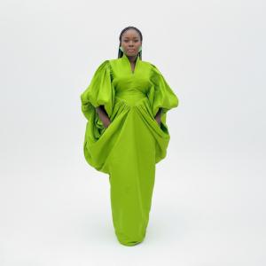 Bribzii Taffeta Boubou
